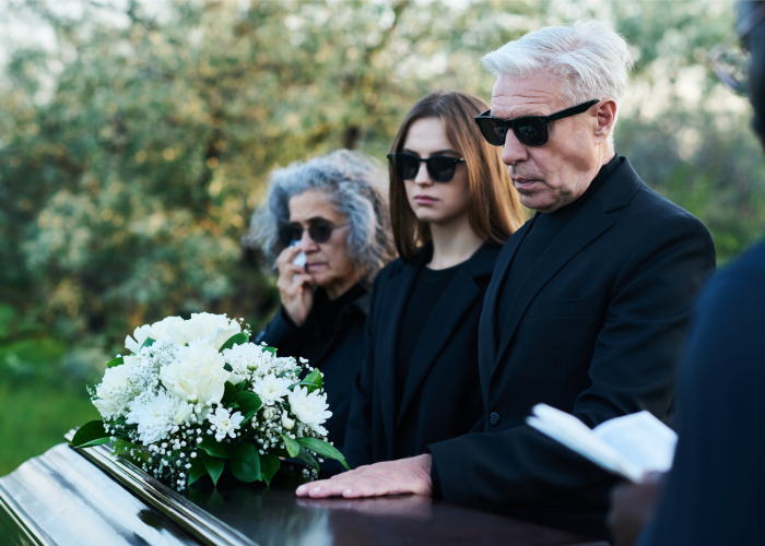 Family in mourning
